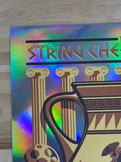 String Cheese Incident - 2021 Mike Tallman Poster Berkeley, CA FOIL Foil Posters