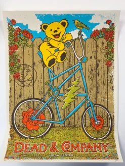 Gregg Gordon Dead & Company - 2016 Gigart Poster Portland, OR Summer Tour