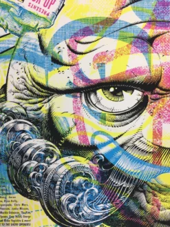 Melvins - 2006 Aesthetic Apparatus Poster Minneapolis, MN OX-OP Juxtapoz Show