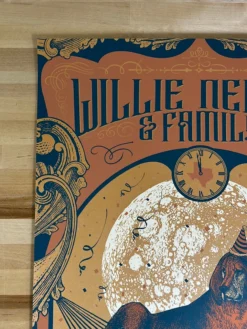 Willie Nelson - 2017 Status Serigraph Poster Austin, TX Gig Posters
