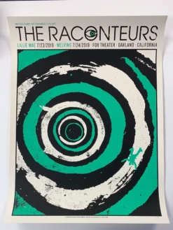 The Raconteurs - 2019 Lil Tuffy Poster Oakland, CA Melvins Gig Posters