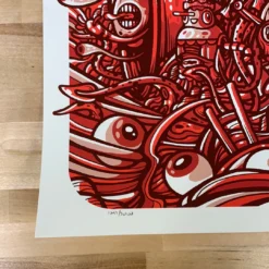 Phish - 2021 Drew Millward Poster LP On LP Ruby Waves Ed