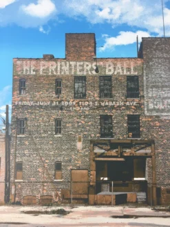 Printers' Ball - 2009 Dan MacAdam Crosshair Poster Art Print