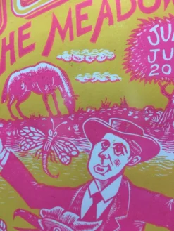 Phish - 2000 Jim Pollock Poster Hartford, CT Meadows Music Theatre, Framed