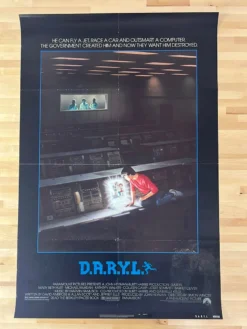 Sold Out Posters D.A.R.Y.L. - 1985 One Sheet Movie Poster Original Vintage 27x40 Movie/TV Posters