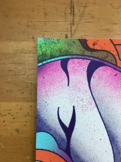 Gig Posters MGMT - 2017 Delicious Design League Poster Montreal, Canada Osheaga Music And Ar