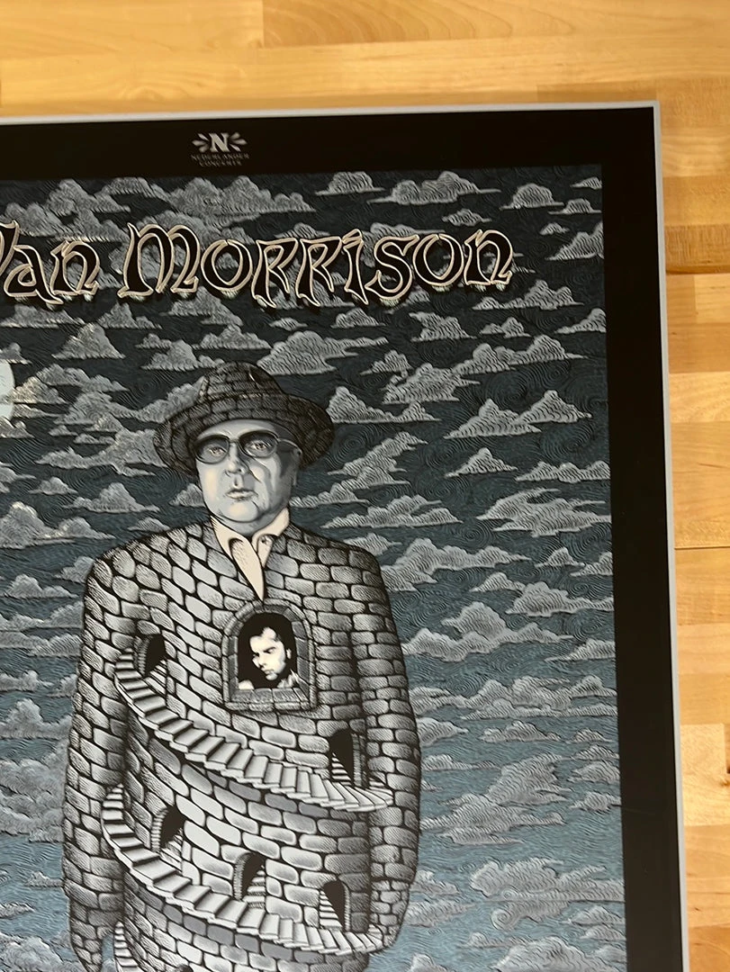 Gig Posters Van Morrison - 2010 Emek Poster Santa Barbara, CA