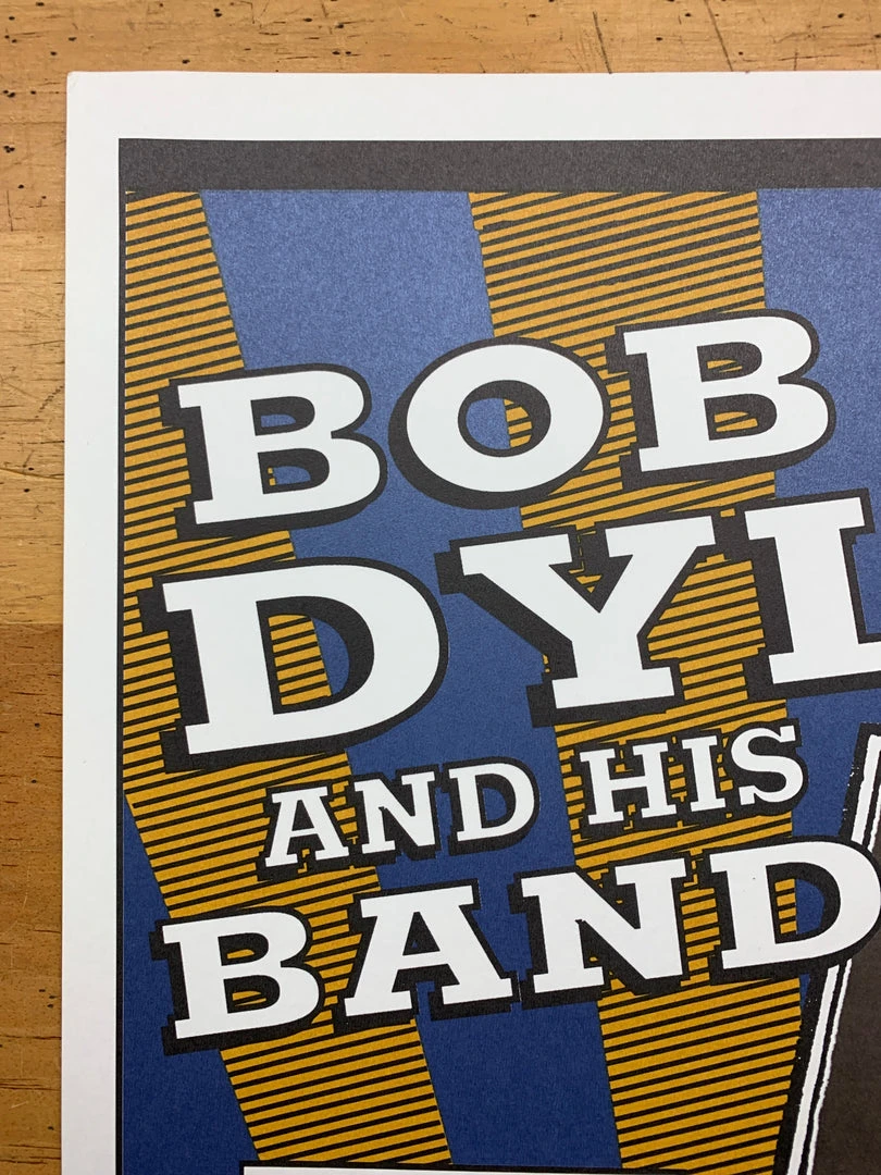 Bob Dylan - 2004 Geoff Gans Poster New Hampshire Whitemore Center