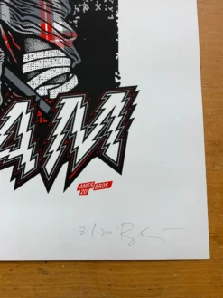 Ames Brothers Pearl Jam - 2014 Ames Design Poster Tulsa, OK BOK Center S/N