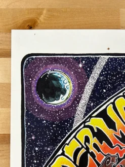 Yonder Mountain String Band - 2007 Robert Marx Poster The Fillmore Denver, CO 12/29 Colorado