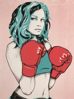 Kings Of Leon - 2017 Kate Crosgrove Poster Houston, TX Boxer Boxing