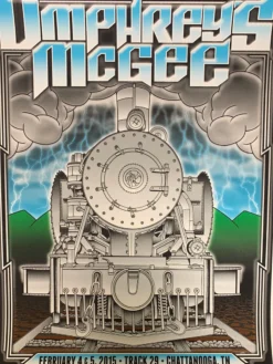 Umphrey's McGee - 2015 John Warner Poster Chattanooga, TN Gig Posters