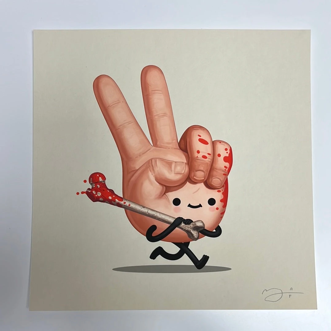 Daisy I - 2019 Mike Mitchell Poster Art Print Mikeland AP Art Prints