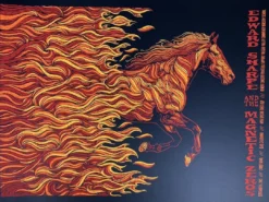 Edward Sharpe - 2012 Todd Slater Poster Ojai, CA Libbey Bowl Gig Posters