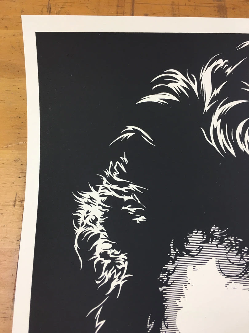 Gig Posters The Icon (Bob Dylan) - 2011 Joshua Budich Poster Art Print