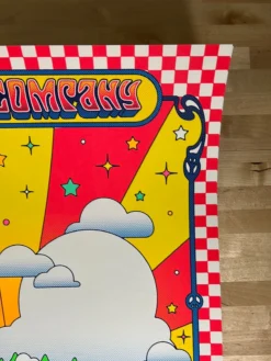 Dead & Company - 2021 Nate Gonzalez Poster Clarkston, MI DTE Energy Gig Posters