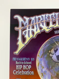 MHP 51 Maritime Hall - 1998 Mark Henson Poster September San Fran 1st Gig Posters