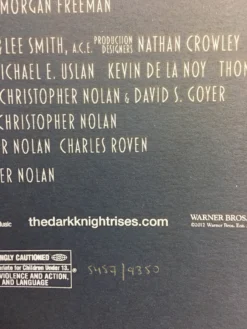 The Dark Knight Rises - 2012 Olly Moss Poster San Diego, CA Comic-Con Movie/TV Posters