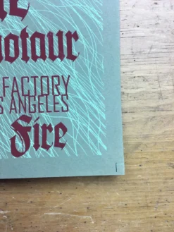 Goatsnake - 2005 Stephen Kasner Poster Hollywood, CA Knitting Factory Gig Posters