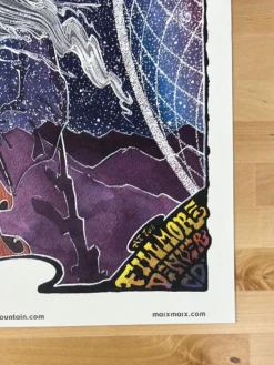 Yonder Mountain String Band - 2007 Robert Marx Poster The Fillmore Denver, CO 12/29 Colorado