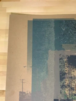 Untitled - Dan MacAdam Crosshair Chicago Poster Art Test Print