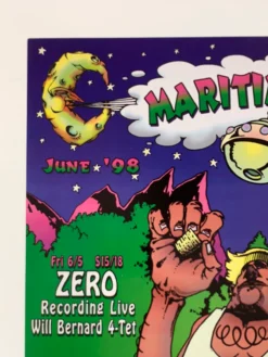Sold Out Posters MHP 47 Maritime Hall - 1998 Poster June Zero, Soulbrain San Fran 1st Gig Posters
