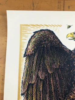 The Avett Brothers - 2014 Zeb Love Poster Salt Lake City, UT, Red Butte Garden