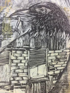 Urban Corvus - 2009 Dan Grzeca Poster Art Print