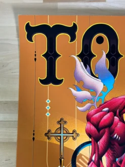 Tool - 2014 Alex Arizmindi Poster Mexico City Palacio De Los Deportes