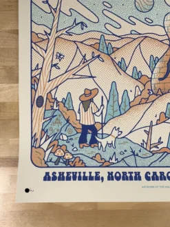 Gig Posters Widespread Panic - 2021 The Half And Half Poster Asheville, NC S/N