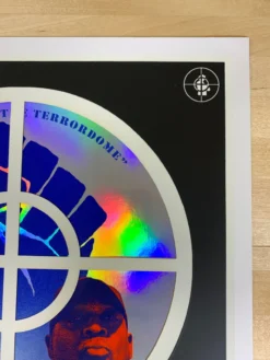 Public Enemy Variant - 2020 Emek Poster Foil NO Date The Terrordome GID