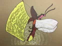 Gig Posters Andrew Bird - 2009 Jay Ryan Poster New York City, NY Radio City Music Hall