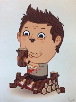 Art Prints I Got Wood - 2013 Mike Mitchell Poster