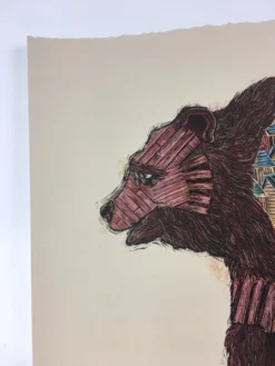 Last American Bear - 2010 Dan Grzeca Poster Art Print Art Prints