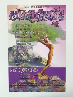 Greg Coiner MHP 108 Gregory Isaacs - 2001 Poster Maritime Hall San Fran 1st