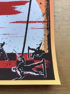 Gig Posters Pearl Jam - 2006 Todd Slater Poster CCFA Australia Hawaii SE SILVER