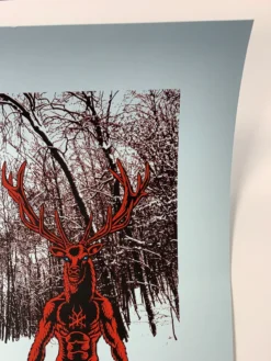 Soundgarden - 2013 Justin Hampton VARIANT Poster Los Angeles Wiltern Theatre