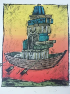 Art Prints Lifeboat - 2012 Dan Grzeca Poster Art Print 115/120