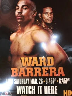 Sold Out Posters Boxing Poster Ward Vs. Barrera HBO PPV