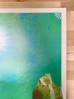 Phish - 2009 Wes Winship 7/31 Poster Morrison, CO Red Rocks Colorado