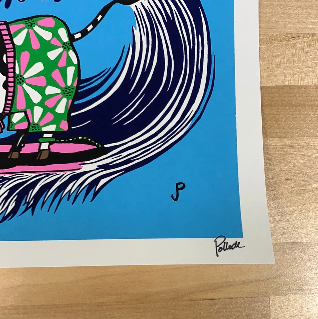 Cows On Vacation - 2021 Jim Pollock Poster Art Print Phish 3/3 Art Prints