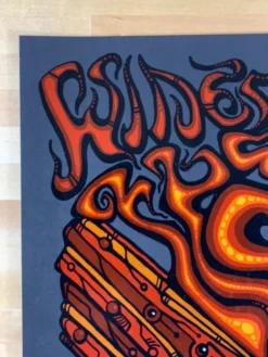 Widespread Panic - 2010 Jeff Wood Poster Red Rocks Morrison, CO Colorado