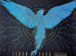 Tegan & Sara - 2013 Todd Slater Poster Austin, TX Gig Posters