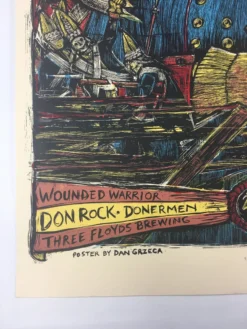 Dark Lord Day - 2015 Dan Grzeca Poster Munster, IN Three Floyds Brewery Gig Posters