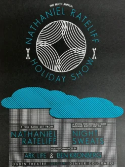 Sold Out Posters Nathaniel Rateliff & The Night Sweats - 2014 Poster Ogden Denver, CO Colorado