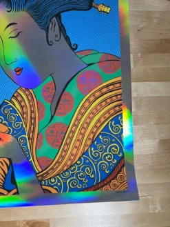 Dave Matthews Band - 2004 EMEK Poster Hershey Park Stadium PA FOIL