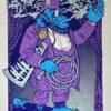 Gig Posters Pearl Jam - 2013 Ames Brothers Poster Purple Gorilla Monkey Wrigley Field 1st Ed
