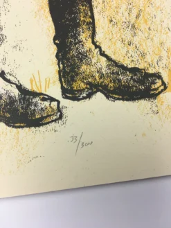 Land Of Lincoln - 2015 Dan Grzeca Poster Art Print Yellow