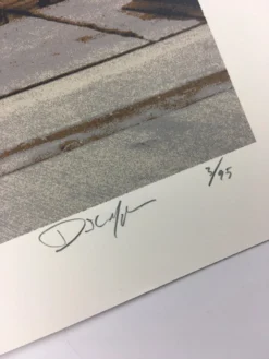 SXSW Send Off Party - 2013 Dan MacAdam Crosshair Poster Chicago, IL The Hideout