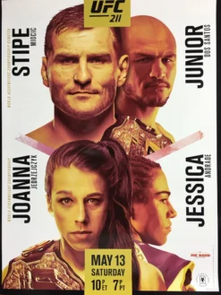 Sold Out Posters UFC 211 - 2017 Poster- Miocic Vs Dos Santos
